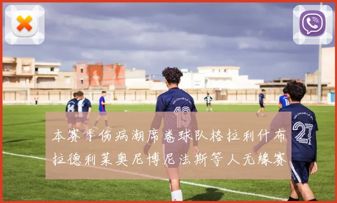 本赛季伤病潮席卷球队格拉利什布拉德利莱奥尼博尼法斯等人无缘赛季余下比赛